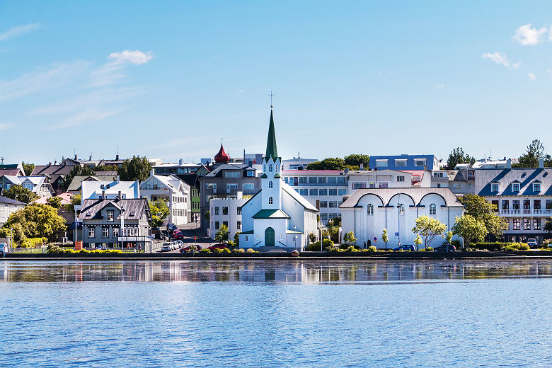 Vue sur Reykjavik - Islande