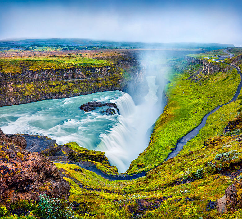 Cascade de Gullfoss, Cercle d'Or - Islande