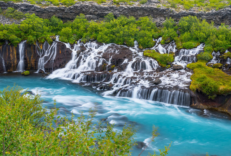 Chutes de Hraunfossar