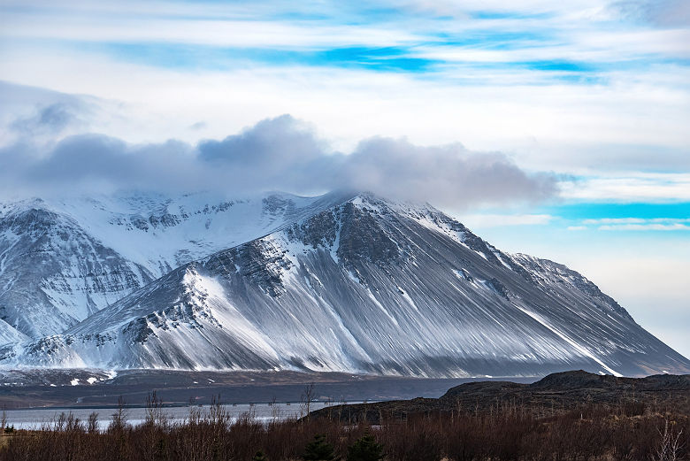 Islande - Vue sur les Fjords près de Borgarnes