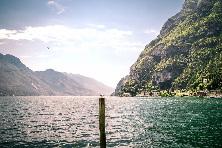 Vue sur le lac de Garde - Italie