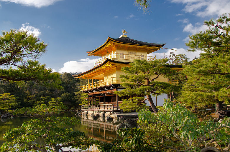 Kinkaku-ji - le pavillon d'or - Kyoto