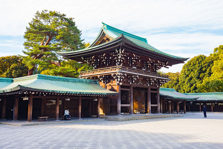 Le Meiji-jing? ou sanctuaire Meiji à Tokyo - Japon