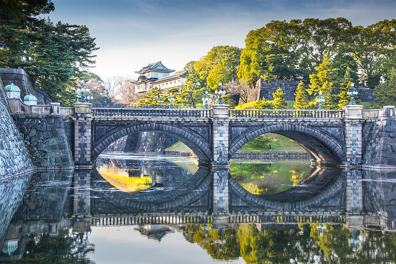 Le K?kyo ou palais impérial de Tokyo - Japon