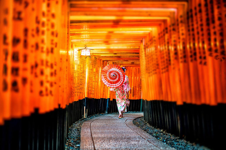 Sanctuaire Fushimi Inari-taisha, Kyoto - Japon