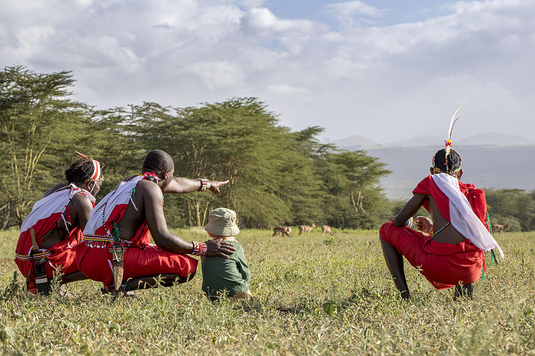 Safari en famille avec les guerriers