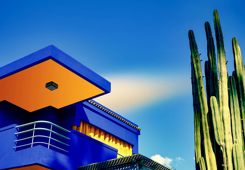 Jardin Majorelle, Marrakech, Maroc