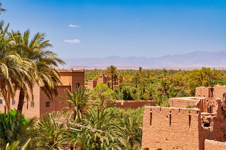 Kasbah Amahidil a Skoura, Maroc