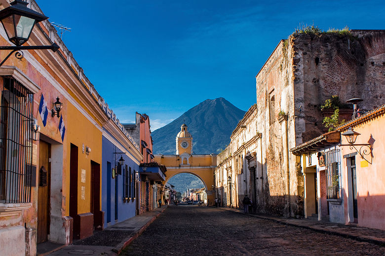 Arche de Santa Catalina à Antigua - Guatemala