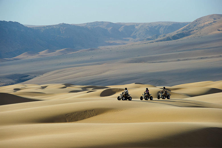 Serra Cafema Camp - Quad dans les dunes