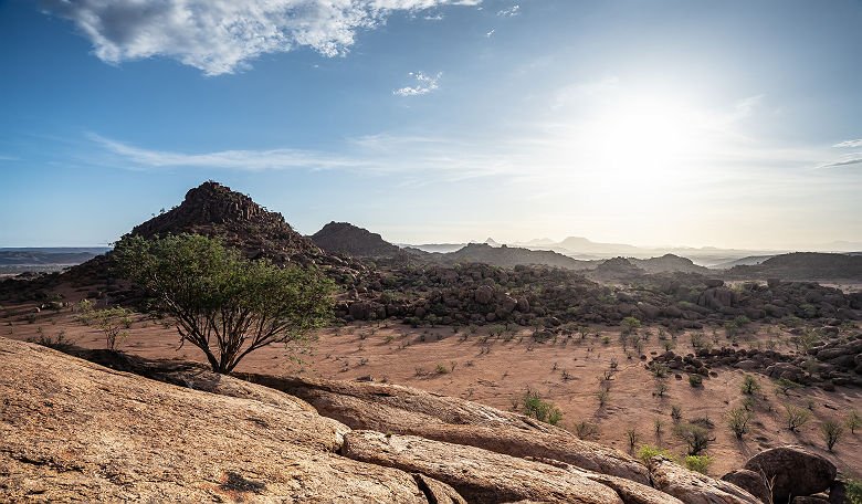 Paysage du Damaraland