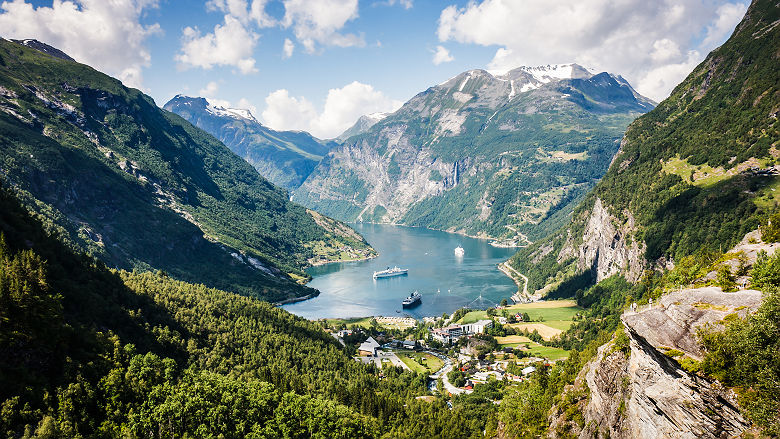 Geiranger fjord - Norvège