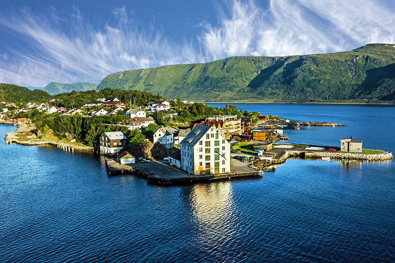 Norvège - Vue sur la ville Alesund