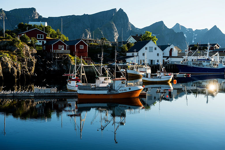 Boats in Reine, Lofoten Islands, Norway - Mattias Fredriksson - VisitNorwaycom
