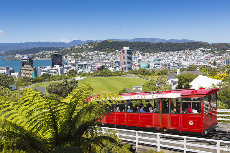 Tramway à Wellington - Nouvelle Zélande