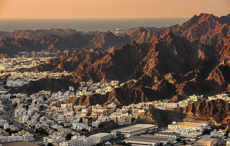 Oman - Vue sur la ville de Muscat