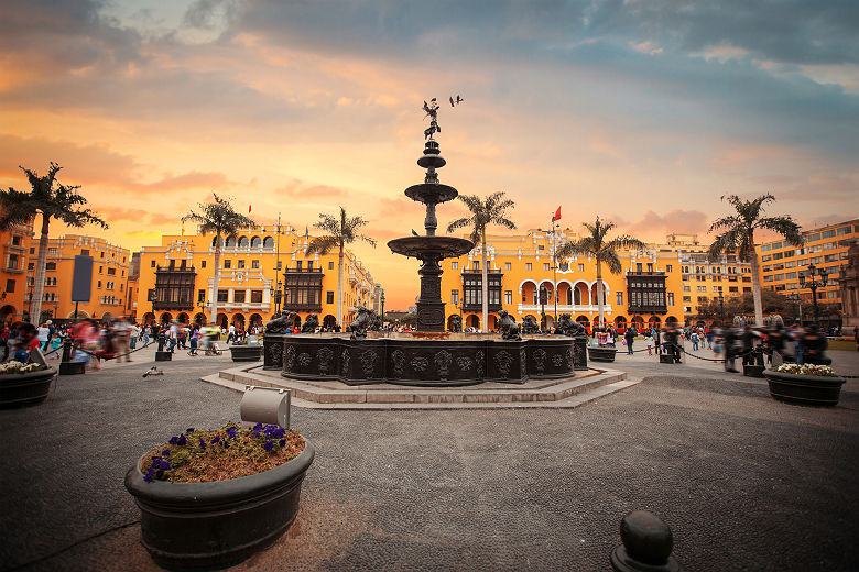 La Place principale de Lima - Pérou