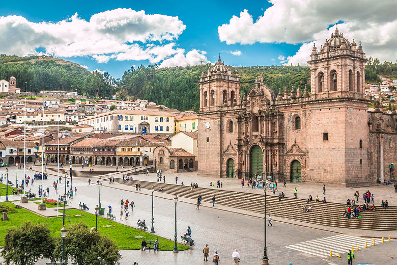 Pérou - Vue sur la place des armes à Cuzco