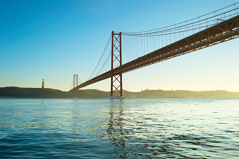 Le pont du 25 Avril à Lisbonne - Portugal
