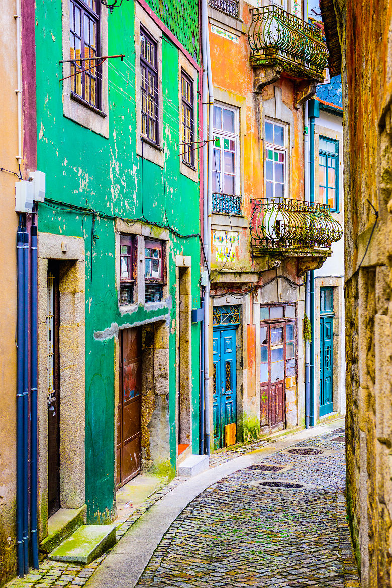 Ruelle colorée de Porto - Portugal