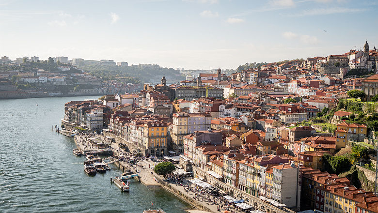 Vue sur la ville de Porto
