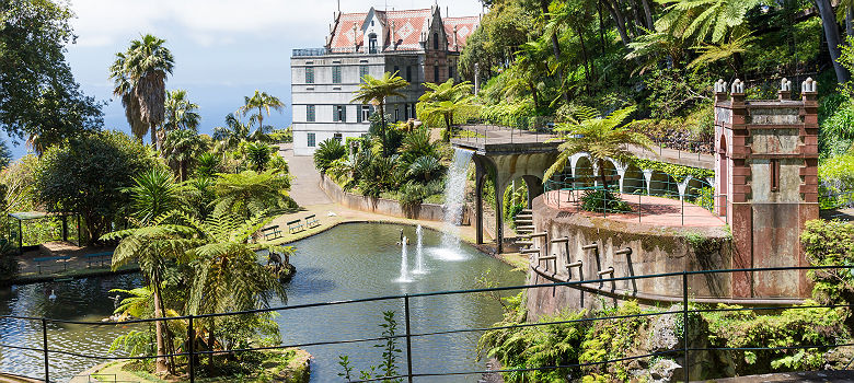 Jardins tropicaux de Monte Palace à Funchal, Madère - Portugal