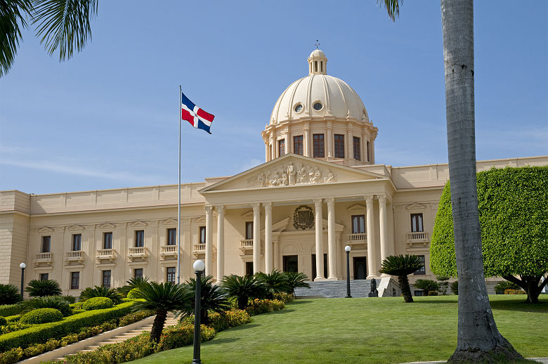 Le Palais National de Saint Domingue en République Dominicaine