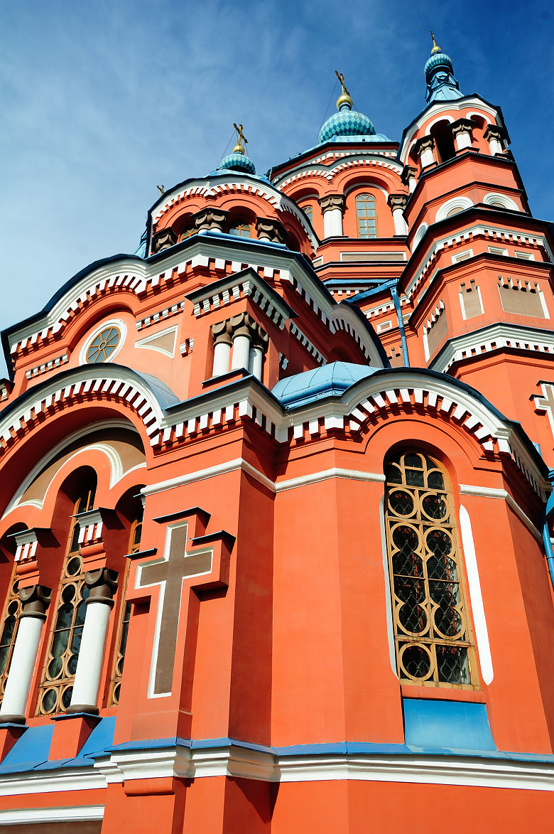 Cathedrale Notre Dame de Kazan à Irkutsk - Russie