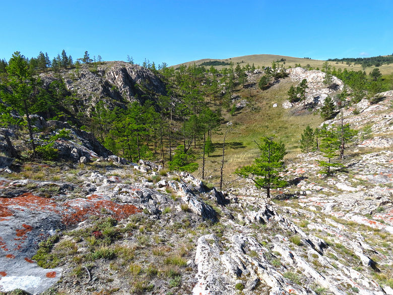 Sinkhole near Lake Baikal