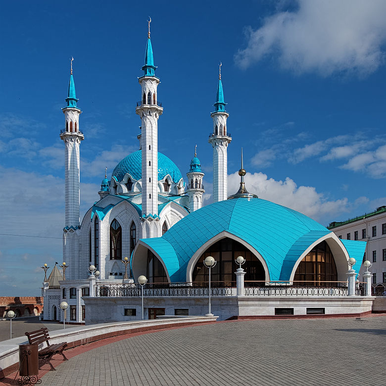 La mosquée Qol?ärif à Kazan - Russie