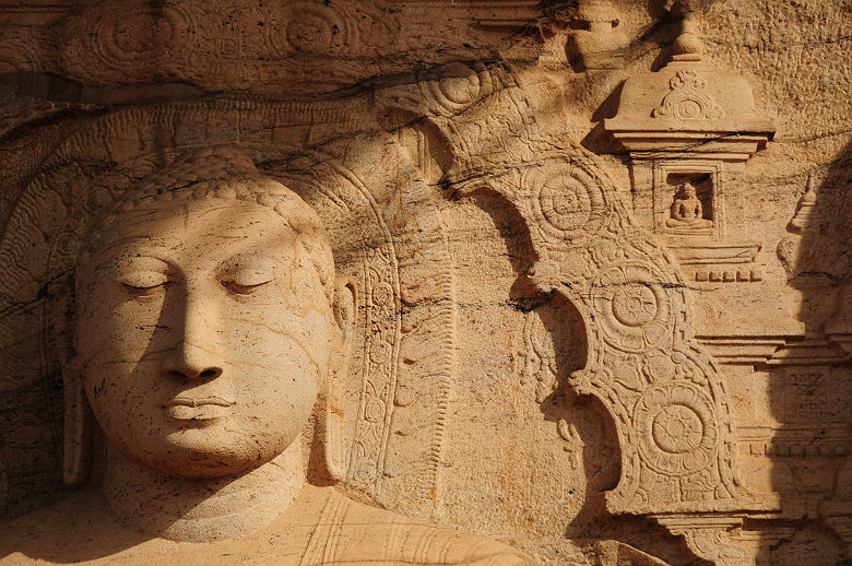 Temple Gal Vihara à Polonnaruwa - Sri Lanka