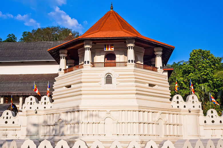 Le Temple de la Dent, ou Sri Dalada Maligawa, Kandy - Sri Lanka