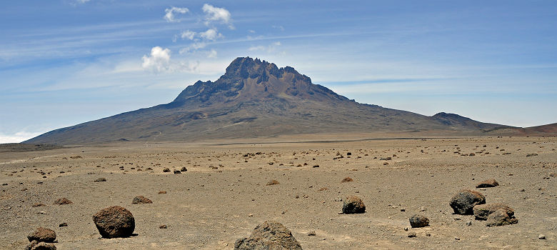 Saddle, mont Kilimandjaro