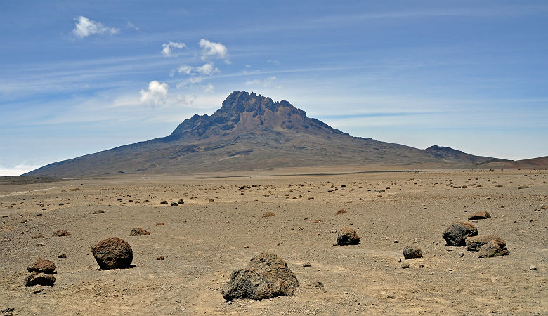 Saddle, mont Kilimandjaro