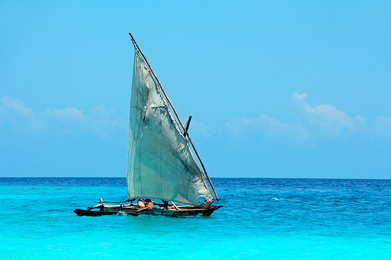 Bateau à Zanzibar
