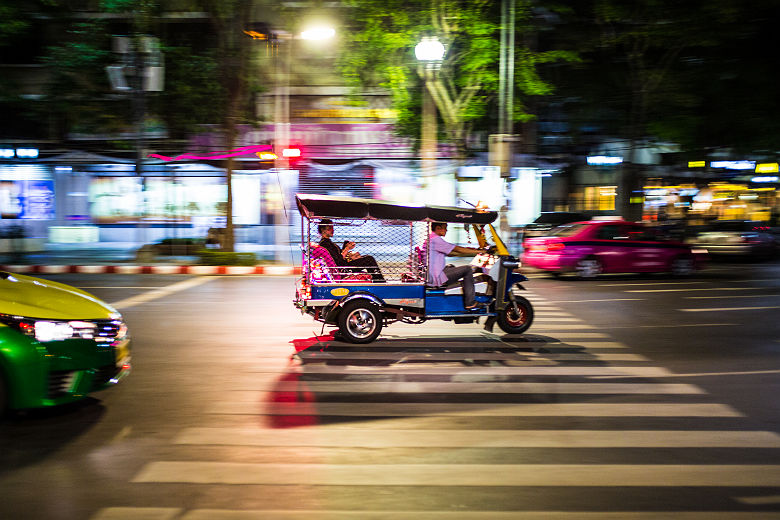Thaïlande - Tour de la ville de Bangkok en touk-touk