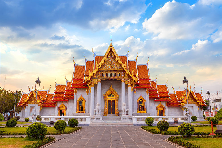 Le Wat Benchama Bophit à Bangkok - Thaïlande