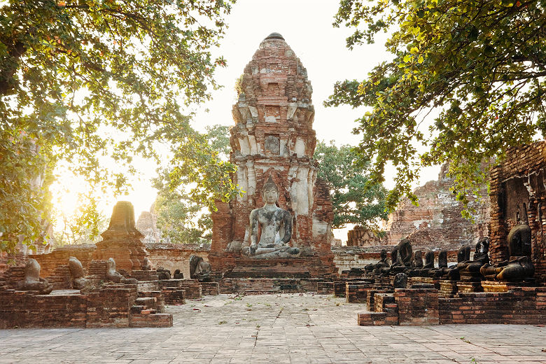 Ruines de Wat Mahathat, Sukhothai - Thaïlande