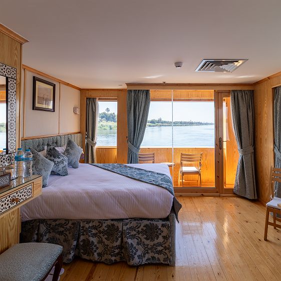 cabine avec balcon sur le queen isis i  ii