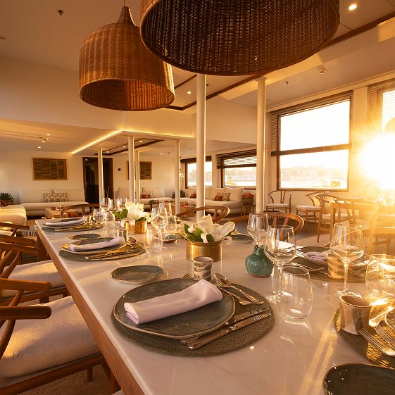 dahabeya gaia   diner et interieur