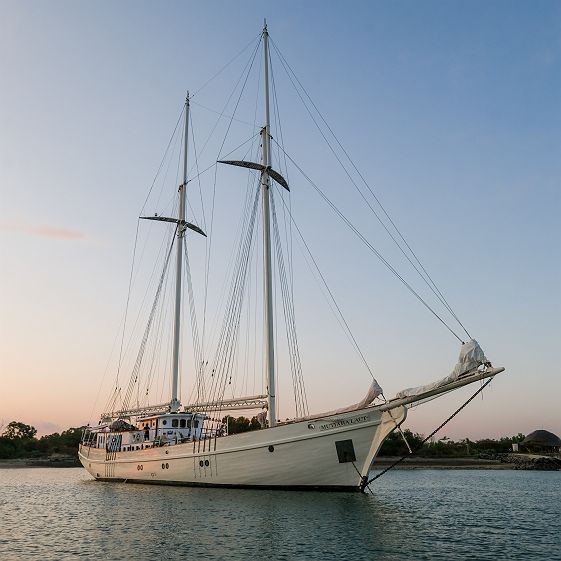 bateau mutiara laut   raja ampat   indonesie