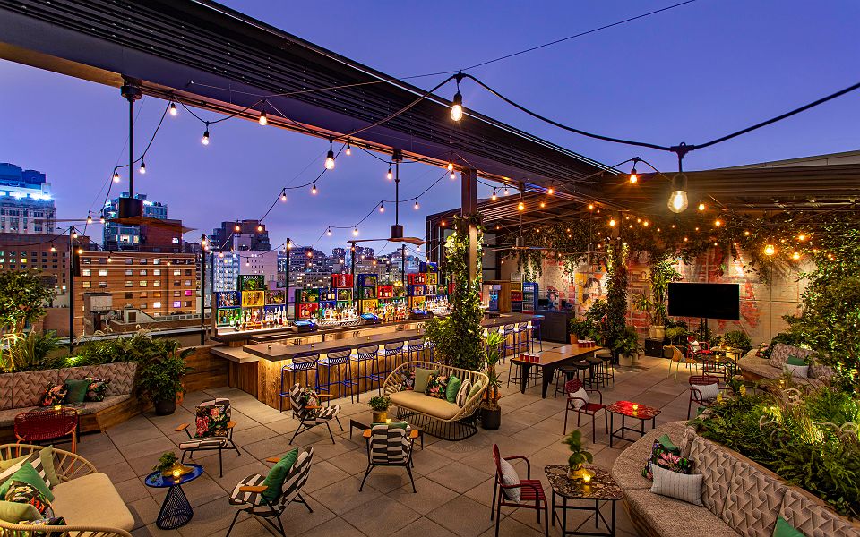 Moxy NYC East Village - The Ready rooftop bar