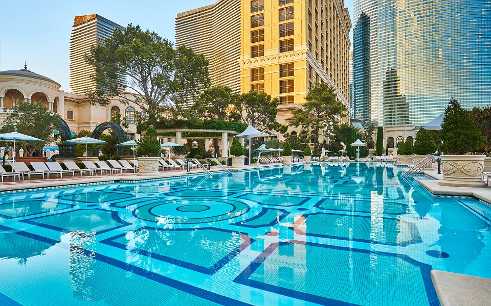 Bellagio hotel et resort - piscine