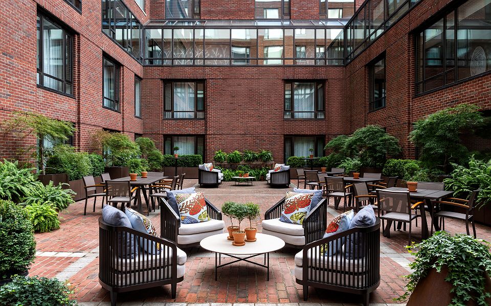 Four Seasons Boston - The Sanctuary Terrasse