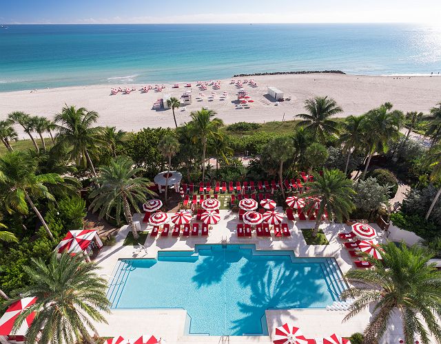Faena Hotel Miami Beach pool  beach