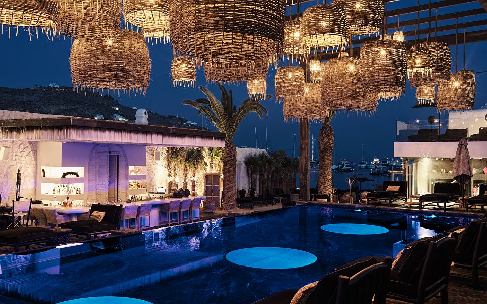 Myconian O - Restaurant Pool Bar - Grèce 