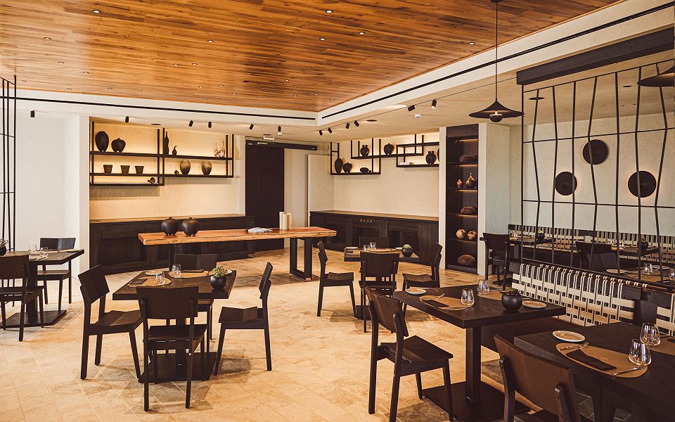 Domes Novos Santorini - Restaurant Mait & Margarita - Grèce 