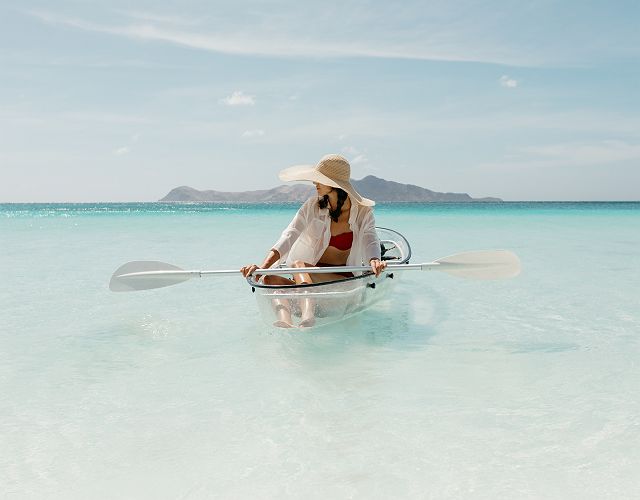 Amanpulo Pamalican Island Resort - Expérience Kayak - Philippines 