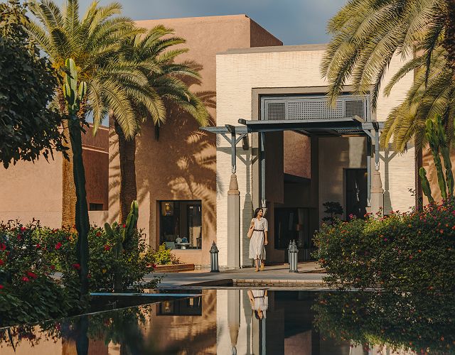 Fairmont Royal Palm - entrée du Spa