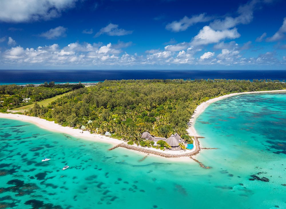 Denis Private Island - Diapo vue aérienne - Seychelles